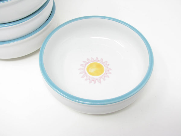 Vintage Dansk Costa Del Sol Stoneware Cereal Bowls - 7 Pieces