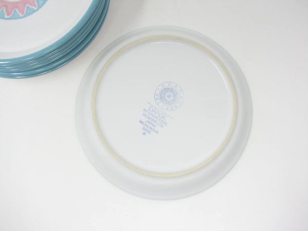 Vintage Dansk Costa Del Sol Stoneware Salad Plates - 7 Pieces