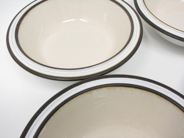 edgebrookhouse Vintage Denby England Madrigal Stoneware Bowls - 4 Pieces