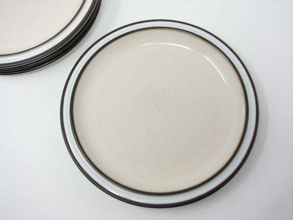 Vintage Denby England Madrigal Stoneware Dinner Plates - 4 Pieces