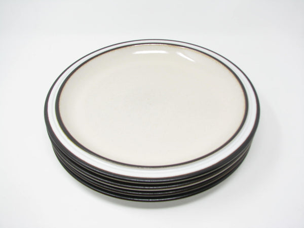 Vintage Denby England Madrigal Stoneware Dinner Plates - 4 Pieces