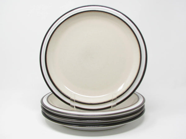 Vintage Denby England Madrigal Stoneware Dinner Plates - 4 Pieces