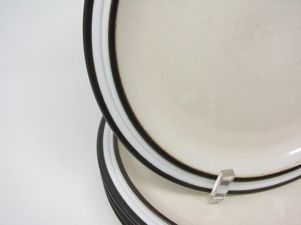Vintage Denby England Madrigal Stoneware Dinner Plates - 4 Pieces