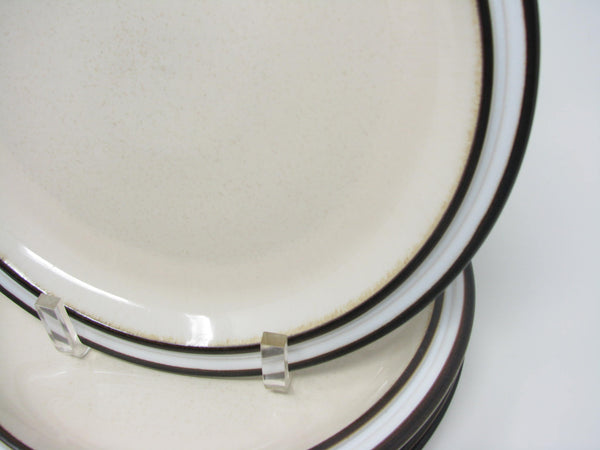 Vintage Denby England Madrigal Stoneware Dinner Plates - 4 Pieces