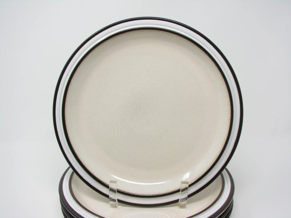 Vintage Denby England Madrigal Stoneware Dinner Plates - 4 Pieces