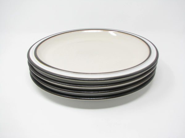 Vintage Denby England Madrigal Stoneware Dinner Plates - 4 Pieces