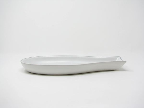 Vintage Denby England Spring Stoneware Celery Serving Dish Designed by Albert Colledge