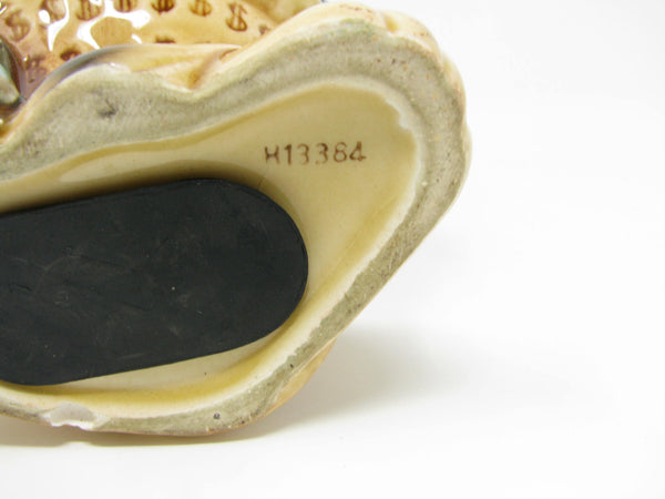 edgebrookhouse Vintage Hubert the Lion Ceramic Piggy Bank by Lefton for Harris Bank