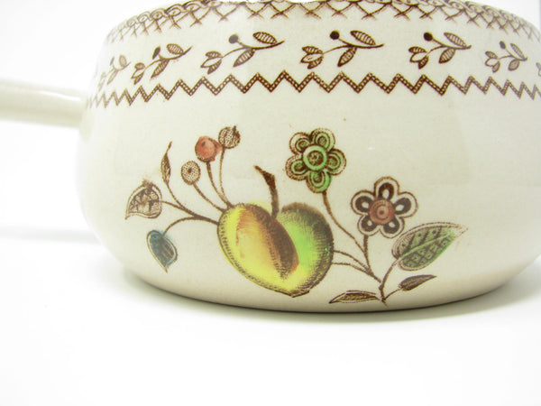 Vintage Johnson Brothers Fruit Sampler Ironstone Gravy Boat