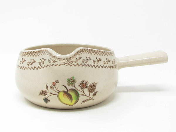 Vintage Johnson Brothers Fruit Sampler Ironstone Gravy Boat