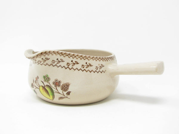 Vintage Johnson Brothers Fruit Sampler Ironstone Gravy Boat