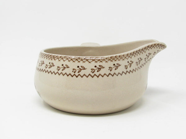 Vintage Johnson Brothers Fruit Sampler Ironstone Gravy Boat