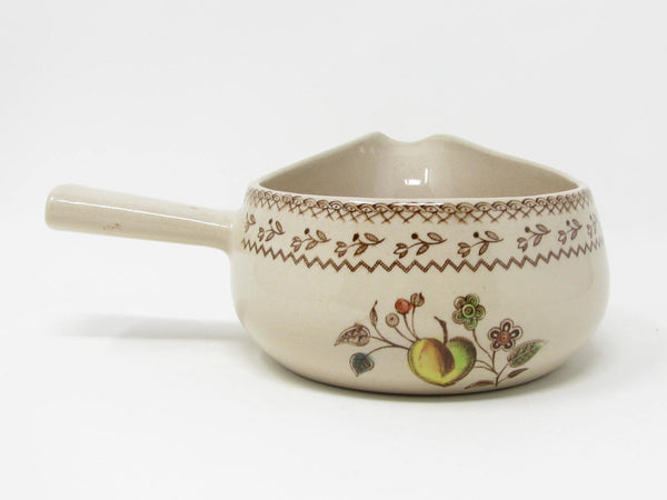 Vintage Johnson Brothers Fruit Sampler Ironstone Gravy Boat