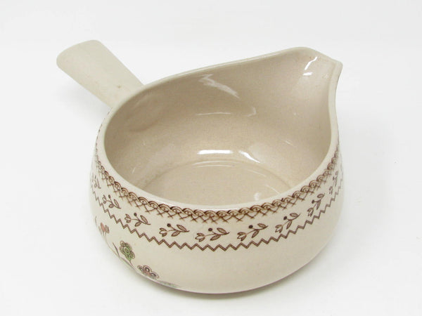 Vintage Johnson Brothers Fruit Sampler Ironstone Gravy Boat