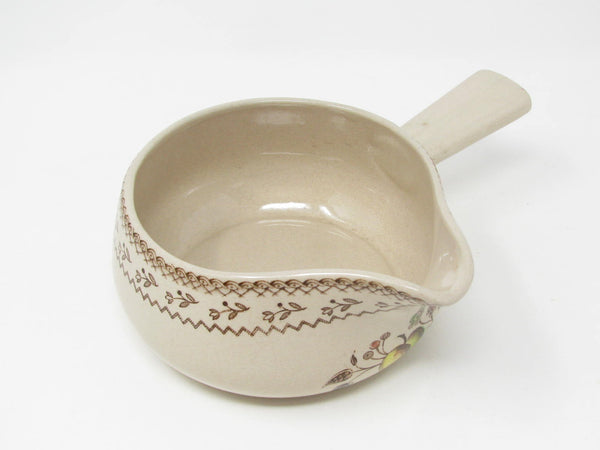 Vintage Johnson Brothers Fruit Sampler Ironstone Gravy Boat
