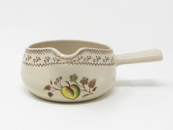 Vintage Johnson Brothers Fruit Sampler Ironstone Gravy Boat