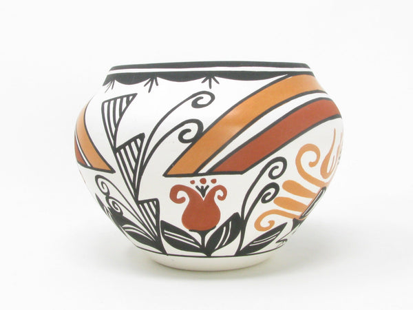 Vintage Keith Joe Acoma Pueblo New Mexico Polychrome Pottery Vase