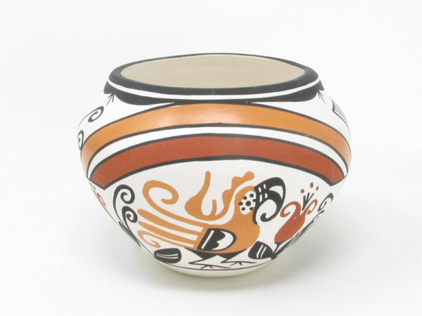 Vintage Keith Joe Acoma Pueblo New Mexico Polychrome Pottery Vase