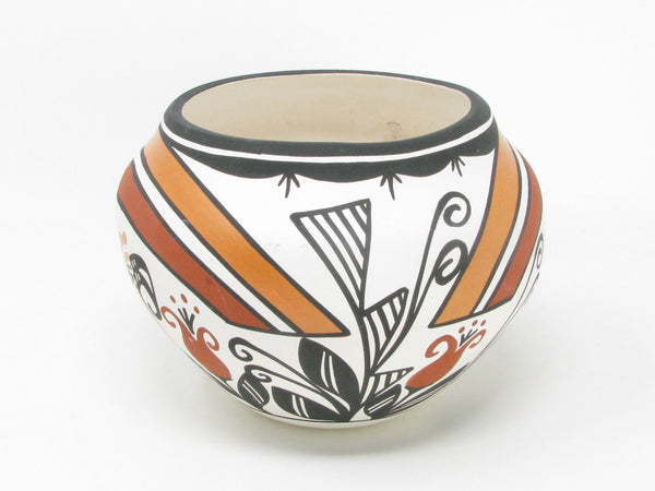 Vintage Keith Joe Acoma Pueblo New Mexico Polychrome Pottery Vase