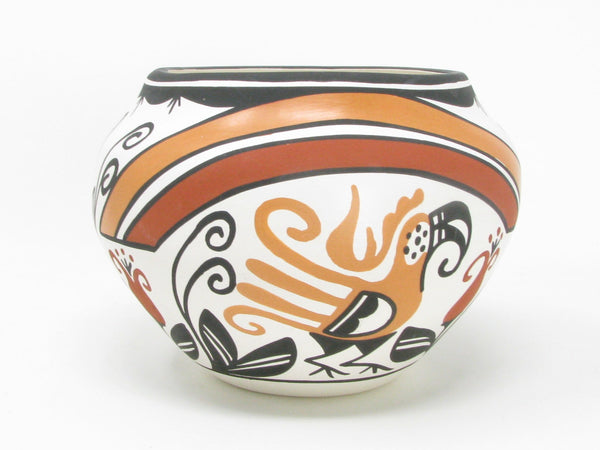 Vintage Keith Joe Acoma Pueblo New Mexico Polychrome Pottery Vase