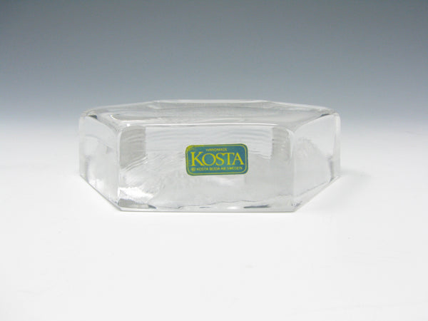 Vintage Kosta Boda Sweden Eagle Paperweight by Paul Hoff