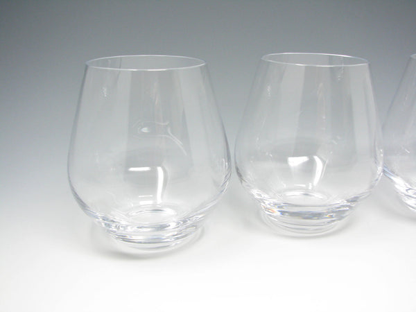 edgebrookhouse Vintage Lenox Stemless Wine Glasses - 4 Pieces