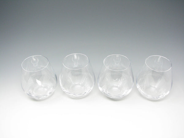 edgebrookhouse Vintage Lenox Stemless Wine Glasses - 4 Pieces