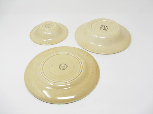 Vintage Metlox Poppytrail Homestead Provincial Plate and Bowls - 3 Pieces