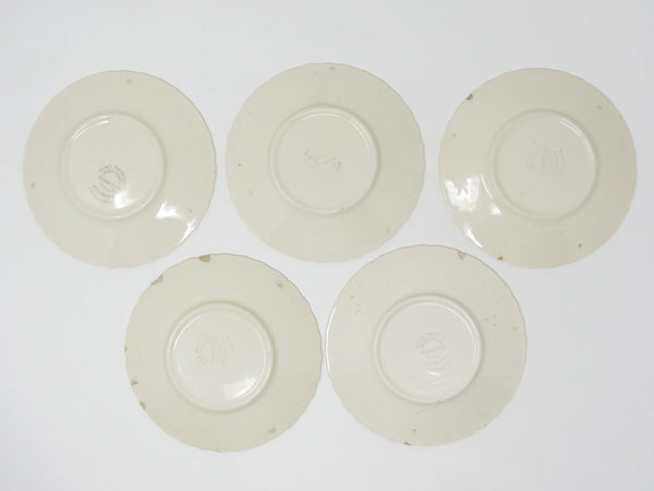 Vintage Metlox Vernon Kilns Arcadia Cups & Saucers - 10 Pieces