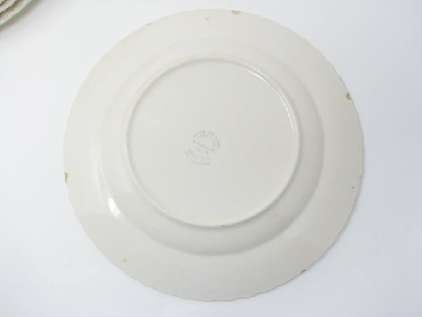 Vintage Metlox Vernon Kilns Arcadia Dinner Plates - 8 Pieces