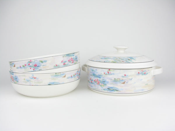 Vintage Mikasa Maxima Monet Impressionism Dinnerware Set - 86 Pieces