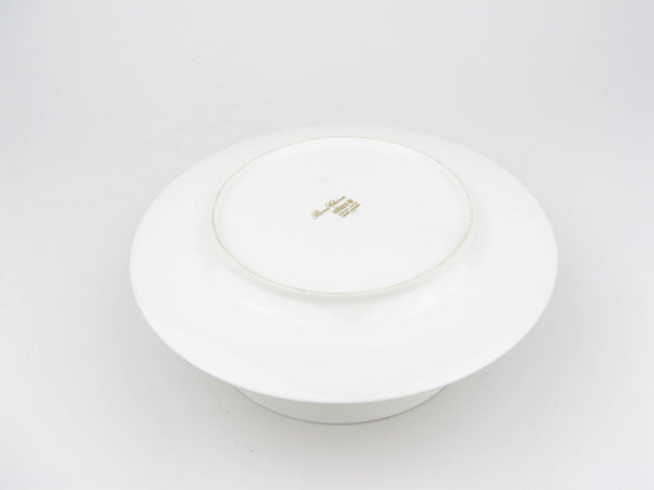 Vintage Mikasa Mount Holyoke Bone China Gravy Boat with Attached Underplate