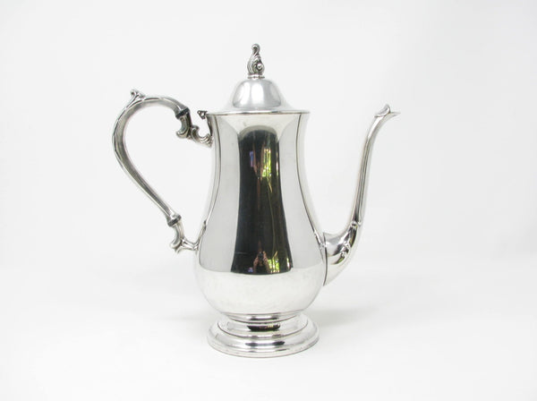 edgebrookhouse - Vintage Oneida Silver Plate Coffee Pot with Pedestal Base