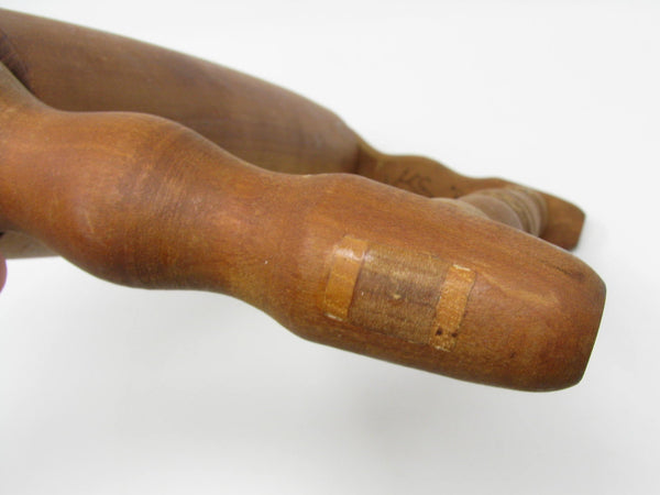 Vintage Pennsylvania Dutch Draal-Hus Rolling Pin