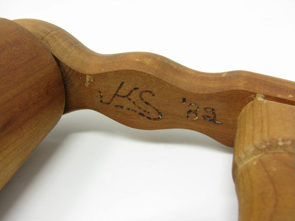 Vintage Pennsylvania Dutch Draal-Hus Rolling Pin