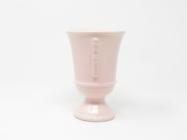 Vintage Red Wing Pink Pottery Vase with Wings 1090