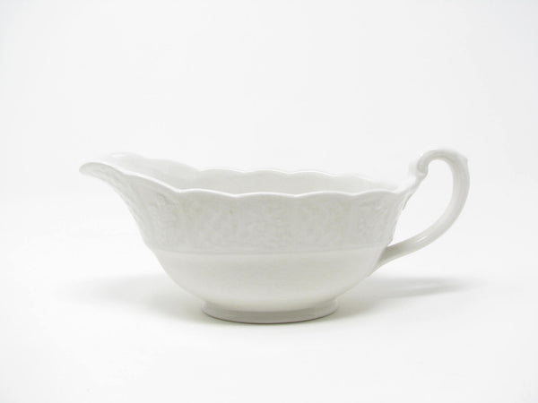 Vintage Royal Cauldon Bristol Garden Ironstone Gravy Boat