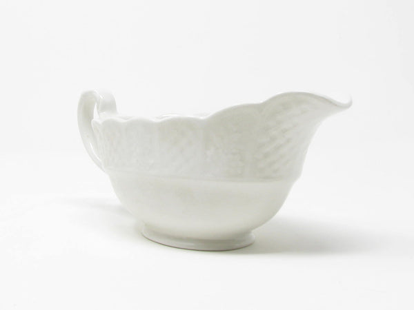 Vintage Royal Cauldon Bristol Garden Ironstone Gravy Boat