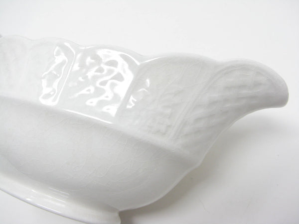 Vintage Royal Cauldon Bristol Garden Ironstone Gravy Boat