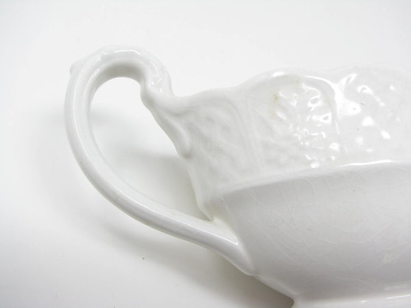 Vintage Royal Cauldon Bristol Garden Ironstone Gravy Boat