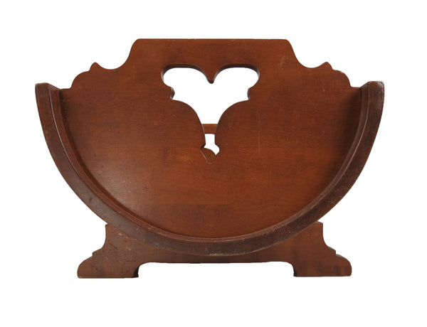 edgebrookhouse - Vintage Scandinavian Custom Made Solid Walnut Baby Crib