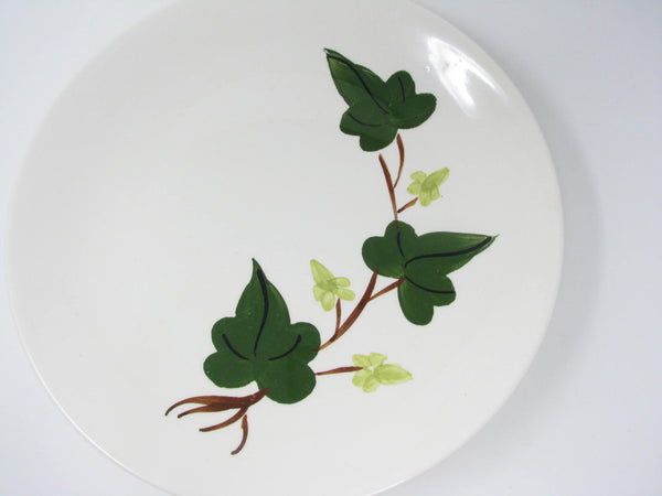 Vintage Southern Pottery Blue Ridge Baltic Ivy Ironstone Dinner Plates - 4 Pieces