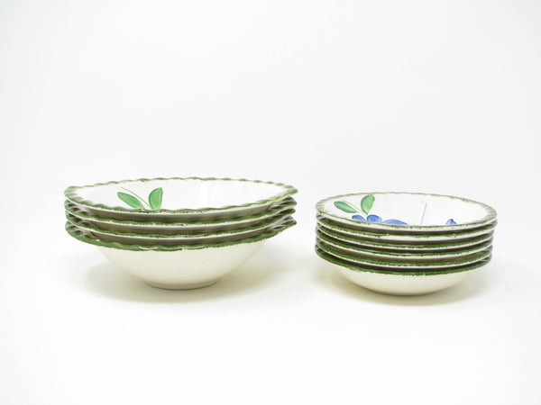 Vintage Southern Pottery Blue Ridge Southern Special Floral Luncheon Dinnerware Set - 38 Pieces