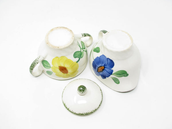Vintage Southern Pottery Blue Ridge Southern Special Floral Luncheon Dinnerware Set - 38 Pieces