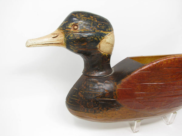 Vintage 1960s Syroco Duck Shaped Wall Planter