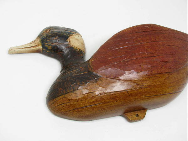 Vintage 1960s Syroco Duck Shaped Wall Planter