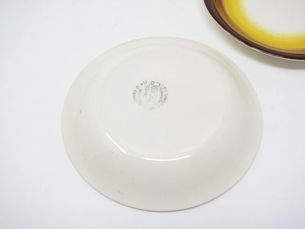 Vintage Vernon Kilns Mexicana Vernonware Bread Plates - 4 Pieces