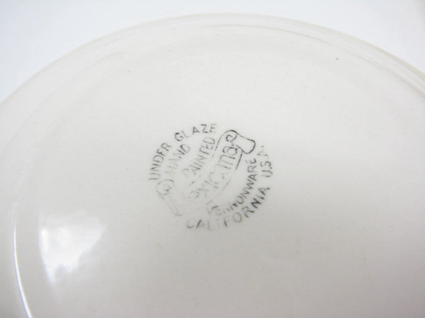 Vintage Vernon Kilns Mexicana Vernonware Bread Plates - 4 Pieces