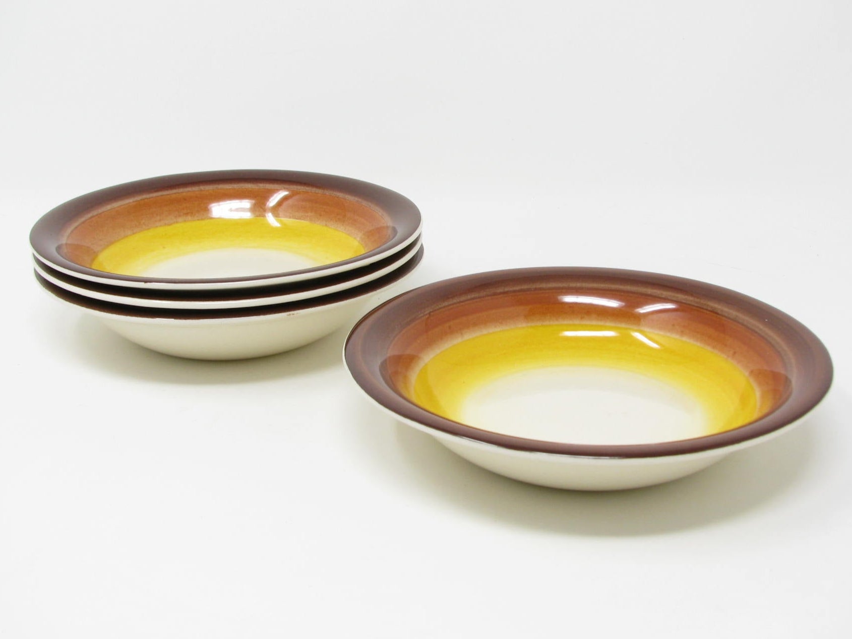 Vintage Vernon Kilns Mexicana Vernonware Small Bowls - 4 Pieces