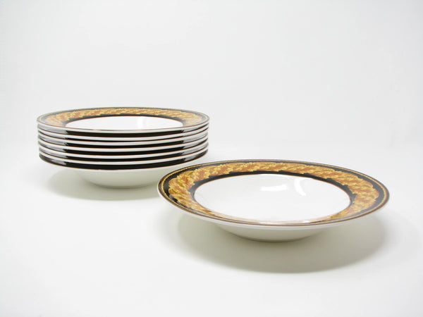 edgebrookhouse Vintage Victoria & Beale Renaissance Porcelain Rimmed Bowls - 8 Pieces